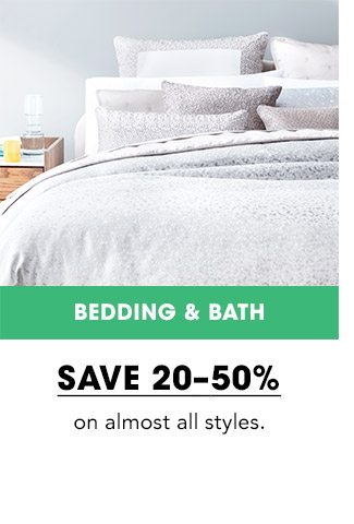 bedding and bath