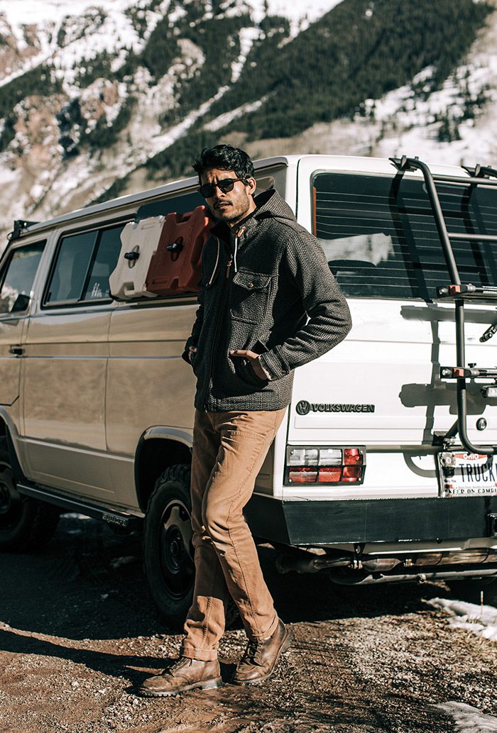 The Winslow in Wool Beach Cloth