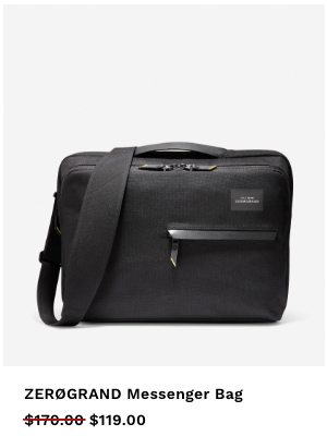 Shop Zerogrand Messenger Bag