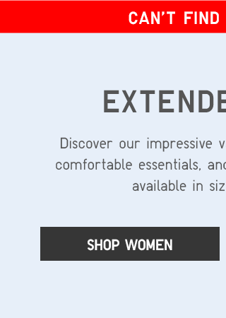 BANNER2 CTA1 - SHOP WOMEN EXTENDED SIZES