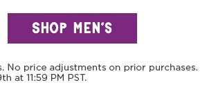 Shop Men's - Up to 60% Off