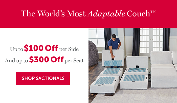 The World's Most Adaptable Couch | SHOP SACTIONALS