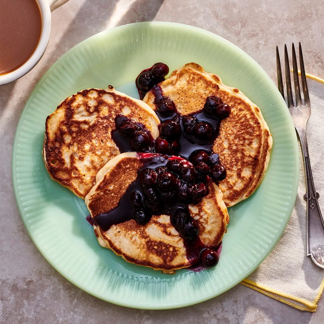Sour-Milk Griddle Cakes