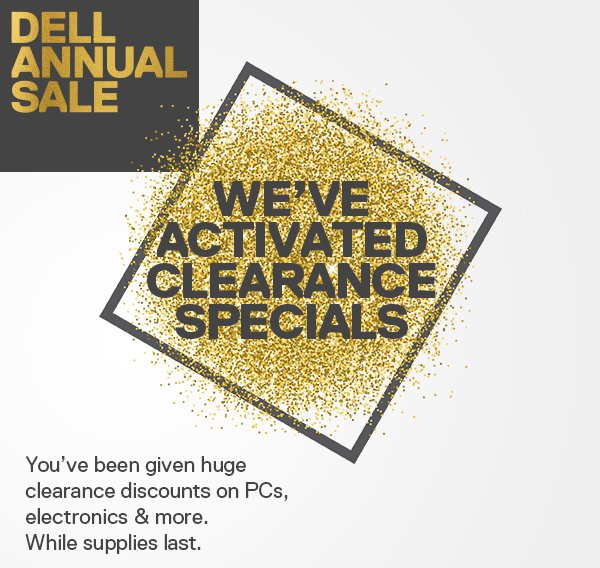 DELL ANNUAL SALE