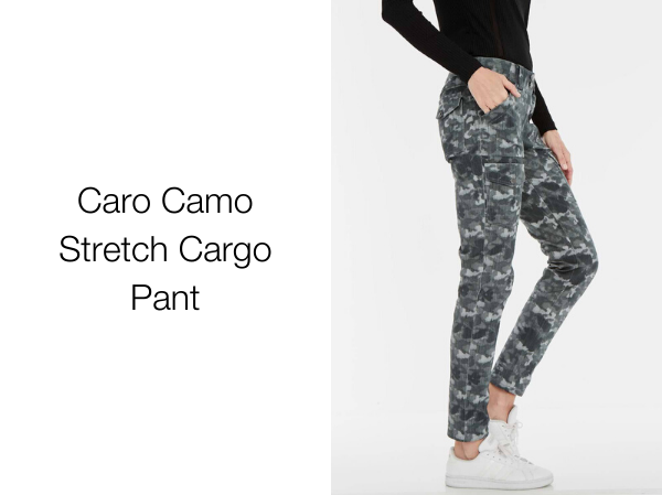 Caro Camo Stretch Cargo Pant