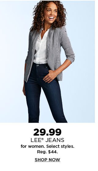 29.99 lee jeans for women. shop now.