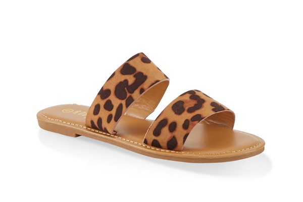 Two Band Slide Sandals