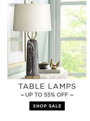 Table Lamps - Up To 55% Off - Shop Sale