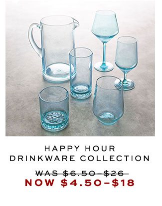 HAPPY HOUR DRINKWARE COLLECTION