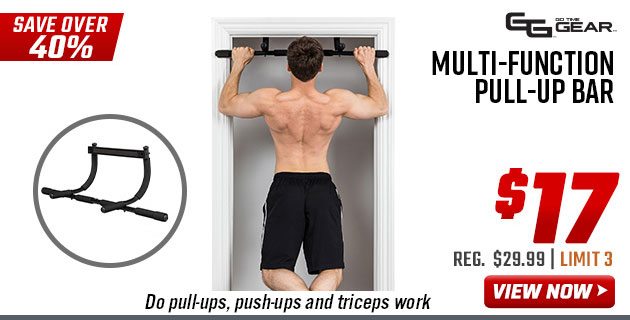 Go Time Gear Multi-Function Pull-Up Bar