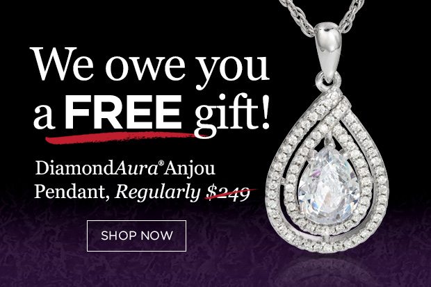 Free DiamondAura Anjou Pendant