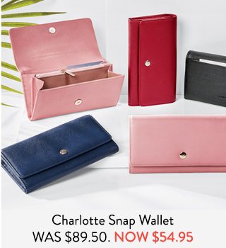 Charlotte Snap Wallet