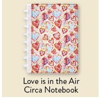 Shop Love is in the Air Circa Notebook