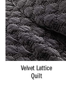 Velvet Lattice Quilt