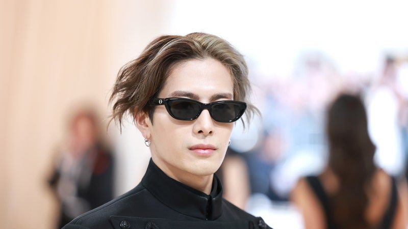 NEW YORK, NEW YORK - MAY 01: Jackson Wang attends The 2023 Met Gala Celebrating %22Karl Lagerfeld: A Line Of Beauty%22 at The Metropolitan Museum of Art on May 01, 2023 in New York City. (Photo by Theo Wargo/Getty Images for Karl Lagerfeld)