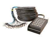 In Line Audio Stage Snake, 100 Foot, 16-Channel