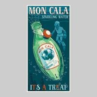 Mon Cala Water Art Print by ACME Archives