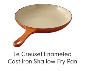 Le Creuset Enameled Cast-Iron Shallow Fry Pan
