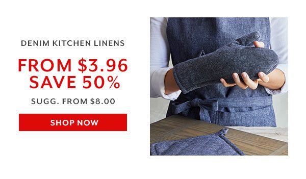 Denim Kitchen Linens