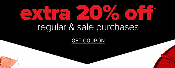 Extra 20% off Regular & Sale Purchases - Get Coupon