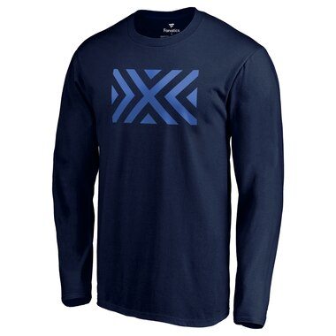 Fanatics Branded New York Excelsior Navy Team Identity Long Sleeve T-Shirt