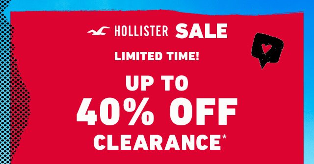 hollister clearance sale