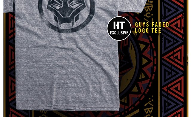 Guys Faded Logo Tee
