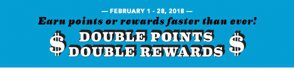 Double Points Double Rewards