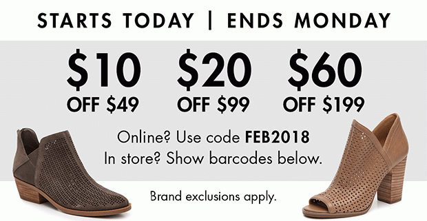 STARTS TODAY | ENDS MONDAY