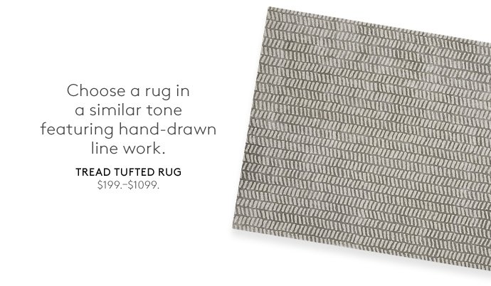 tread tufted rug