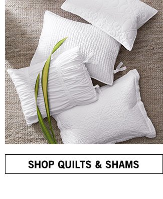 SHOP QUILTS & SHAMS