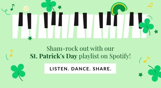 St. Patrick's Day Playlist on Spotify!