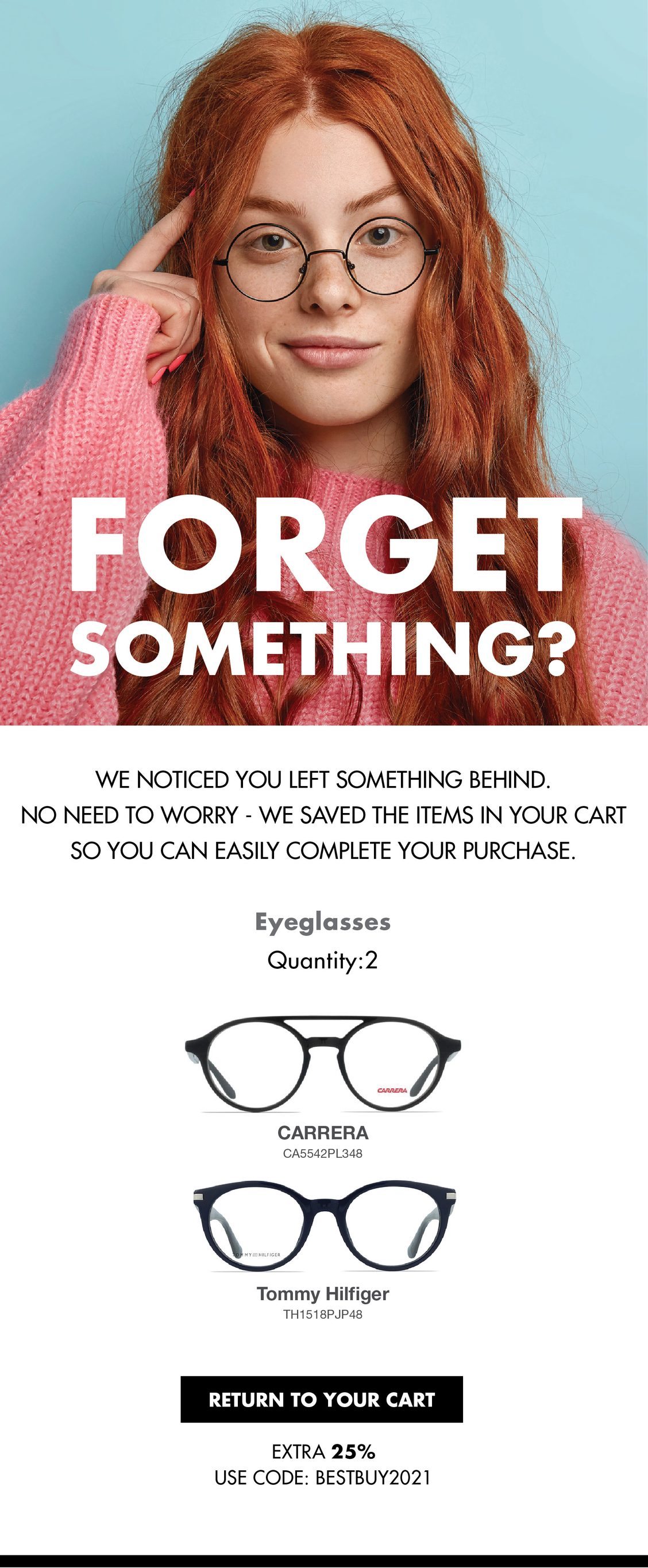 FORGET SOMETHING? - GLASSES GALLERY