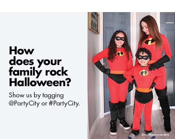 How does your family rock Halloween? | Show us by tagging @PartyCity or #PartyCity.