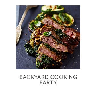 Class - Backyard Cooking Party