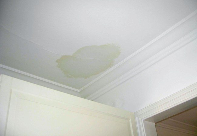 Solved What To Do About Water Stains On The Ceiling Bob