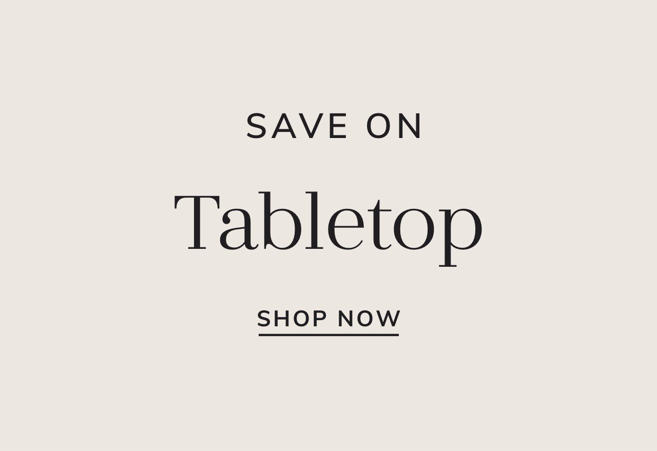 Tabletop Sale