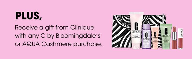 RECEIVE A GIFT FROM CLINIQUE