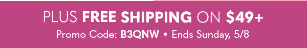 Free Shipping on $49+