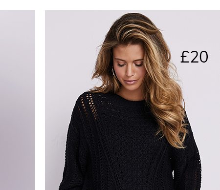 Black Knitted Jumper