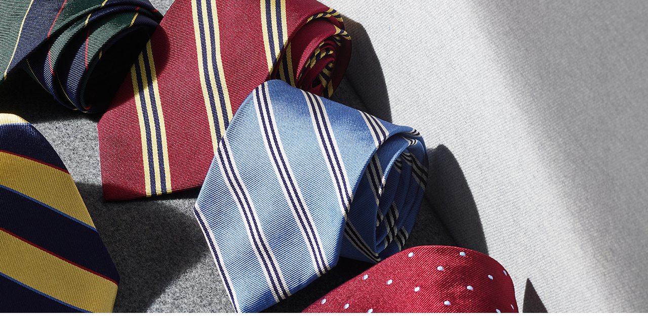 American Made Complete your look with our signature ties.