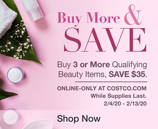 Buy a variety of 3 or More Qualifying Beauty Items, Save $35. While Supplies Last. 2/4/20 - 2/13/20.