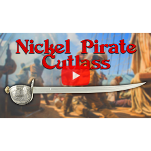 Nickel Pirate Cutlass