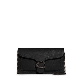 Tabby Chain Small Leather Clutch 