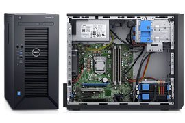 Dell PowerEdge T30 Intel Xeon E3-1225 v5 Quad-Core Tower Server w/ 8GB RAM, 1TB Hard Drive & DVD Burner