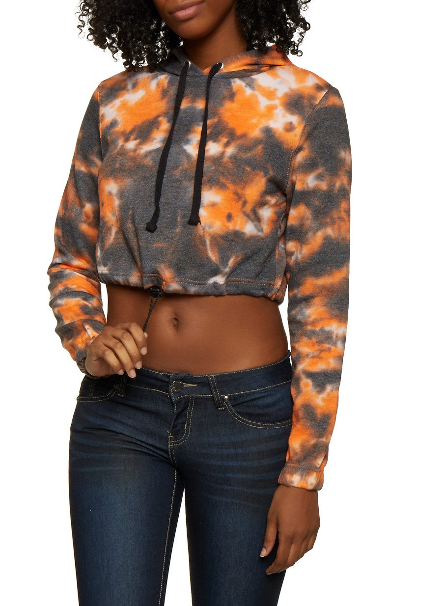 Tie Dye Hooded Sweatshirt