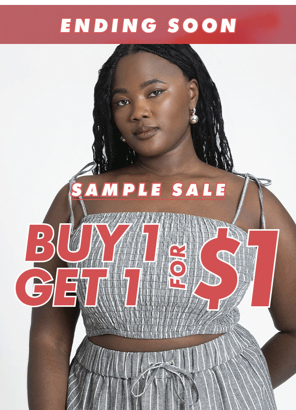 Sample sale