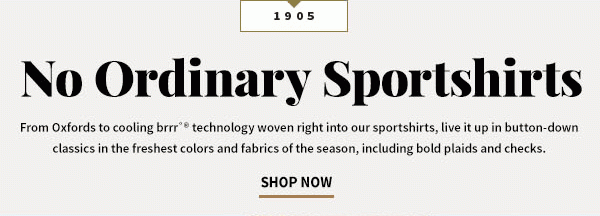 No Ordinary Sportshirts - Shop Now