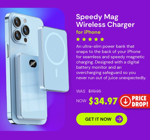 Speedy Mag Wireless Charger for iPhone