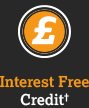 Interest Free Credit✝